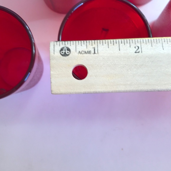 Vintage Acrylic Cambro 4 ounce acrylic juice cups - Picture 4 of 12